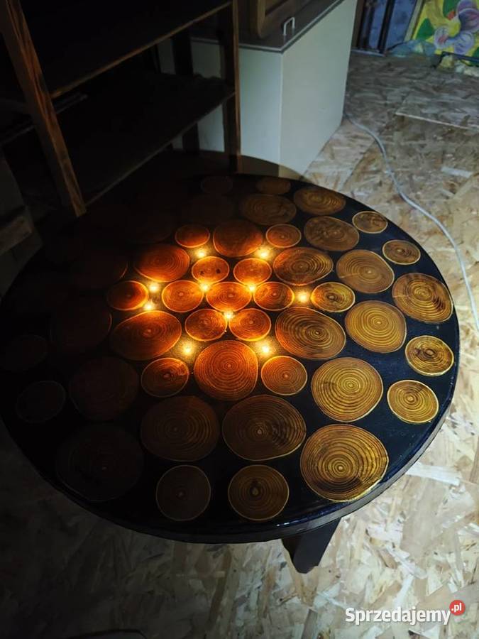 Stolik kawowy hand made Stoliki kawowe i ławy Meble Ostrołęka sprzedam