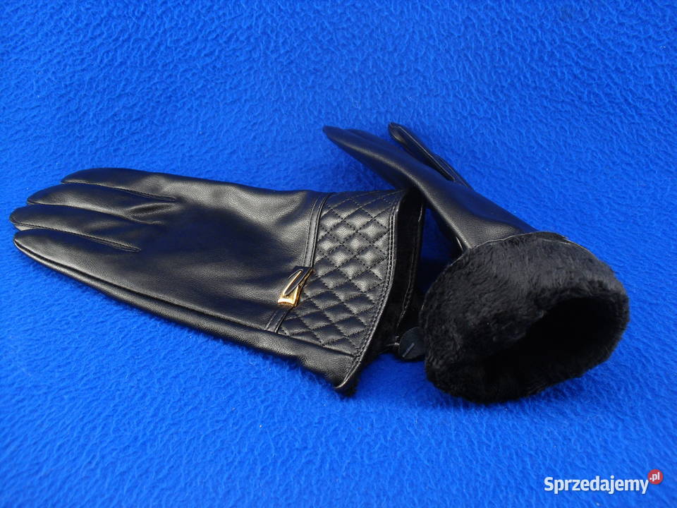 Rękawiczki skórzane damskie Bielawa