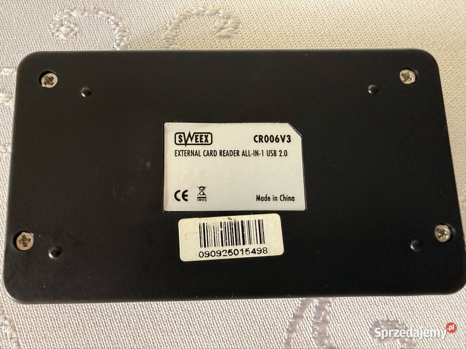 Czytnik kart pamięci USB 4w1 Sweex CR006V3 TP Czerwionka-Leszczyny