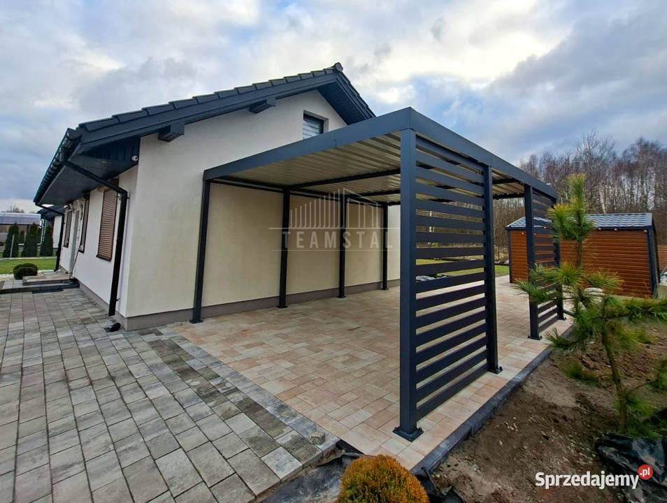 Carport PREMIUM Wiata samochodowa 4x5m dodatkowa