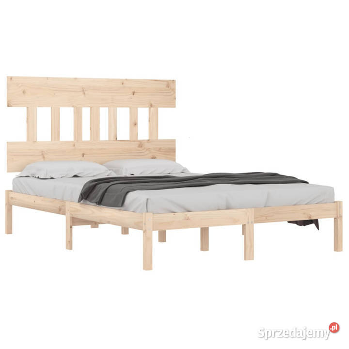 Rama łóżka lite drewno 160 x 200 WM3104748 Warszawa