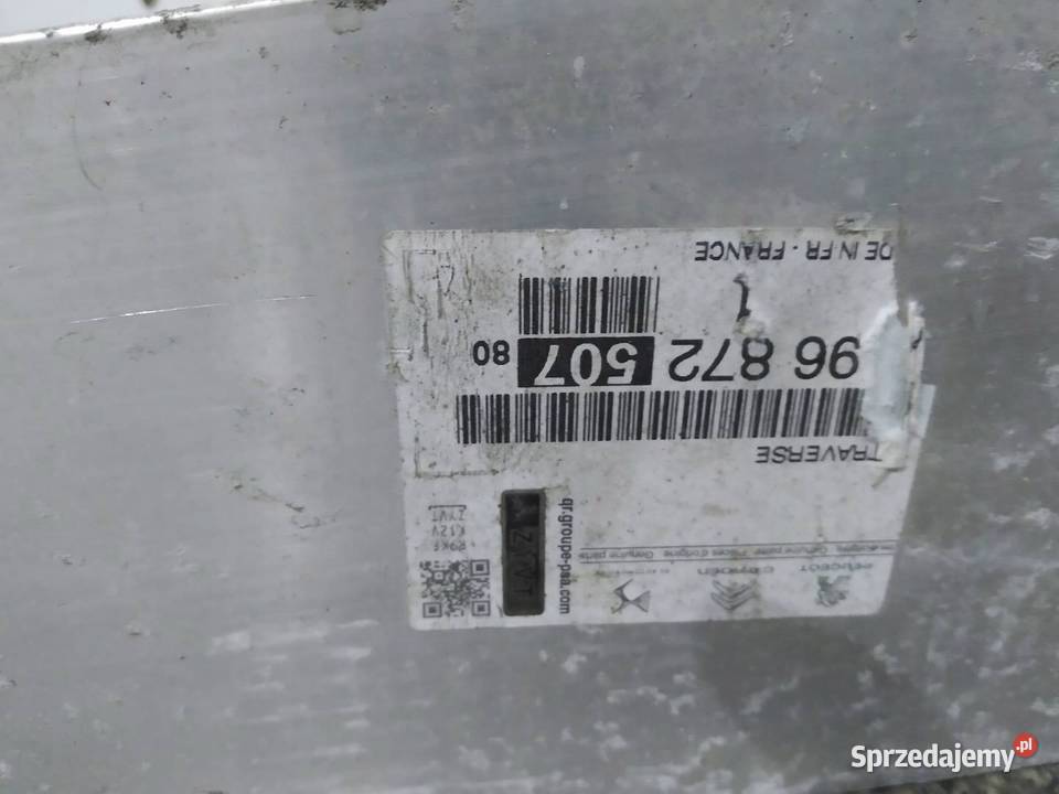 WZMOCNIENIE ZDERZAKA TYŁ 9687250780 Citroen DS4 osobowe świętokrzyskie