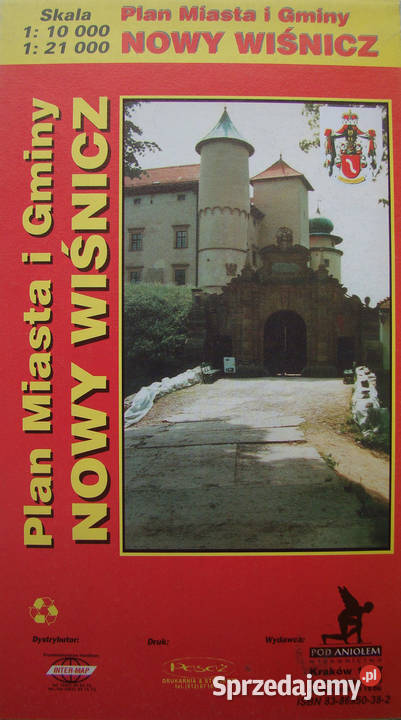 NOWY WIŚNICZ Plan miasta i gminy 1997 Limanowa