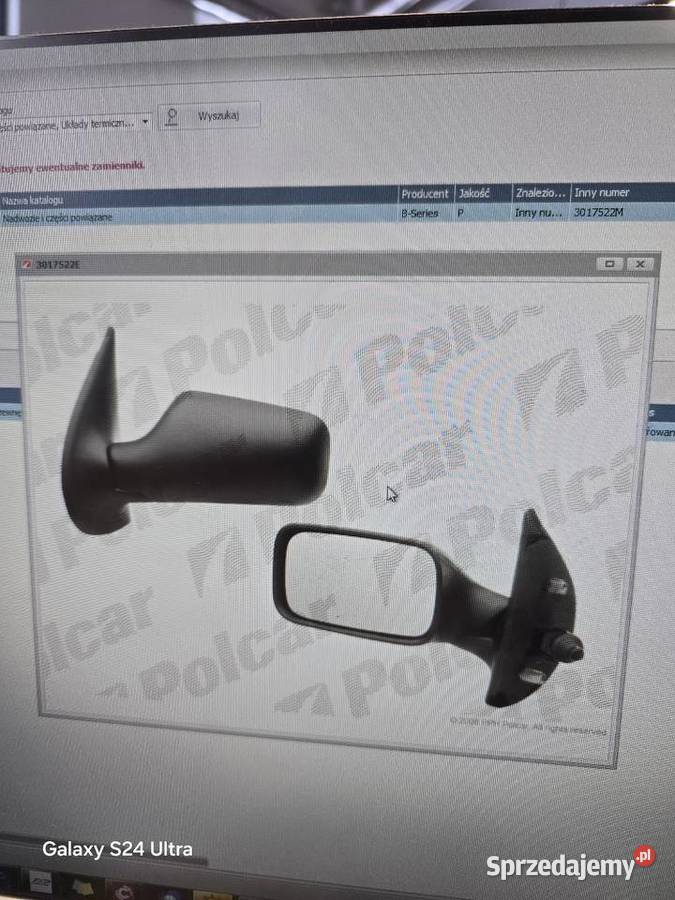 Lusterko zewnetrzne Prawe Fiat Punto 9399r osobowe Lusterka zewnętrzne pomorskie Bytów