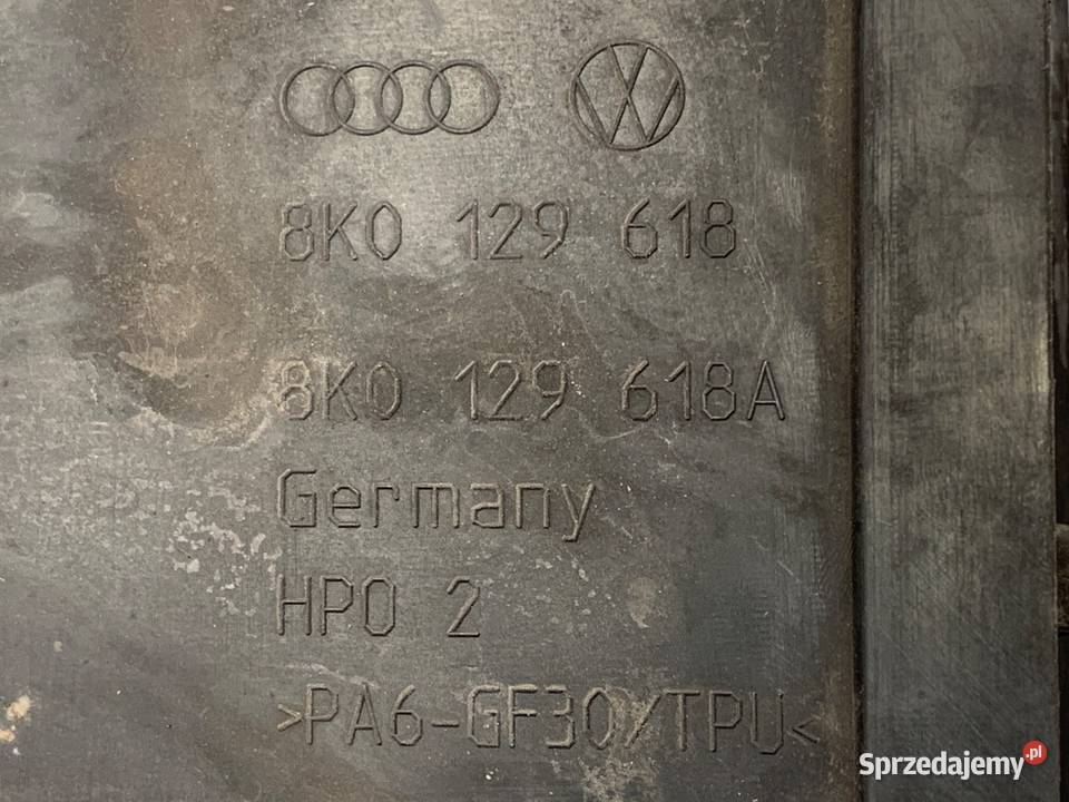 RURA WLOT POWIETRZA AUDI A4 B8 8K0129618A 18 160 sprzedam