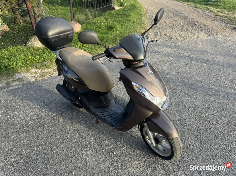 Peugeot Kisbee 50 2012 r 16 629 Niemieckie elektryczny starter dolnośląskie Lutomia Dolna sprzedam