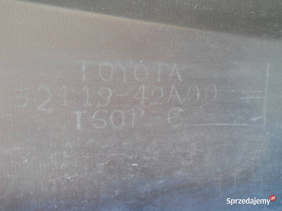 TOYOTA RAV4 1215 ZDERZAK PRZÓD PRZEDNI Siechnice