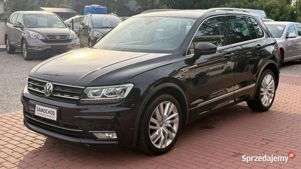 Volkswagen Tiguan RLine GwarancjaDSG II 20162024 czujnik parkowania