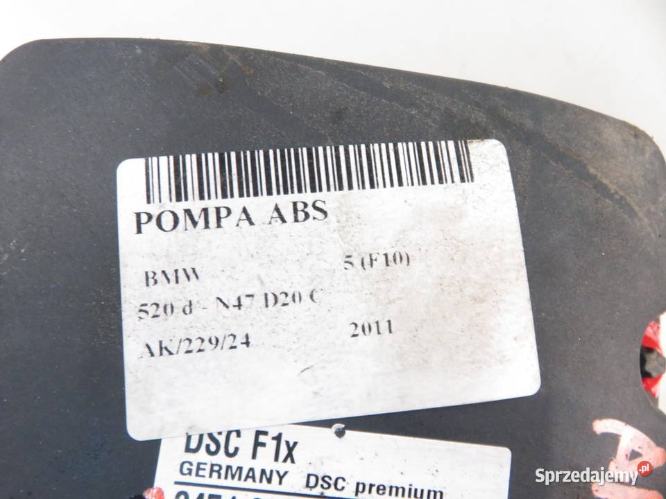 POMPA ABS BMW 5 F10 34516852808