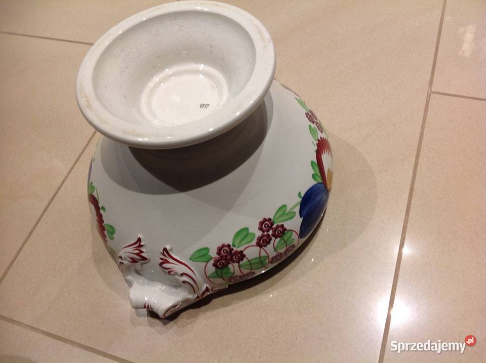 Waza Porcelanowa STARA Sygnowana Nowa Sól