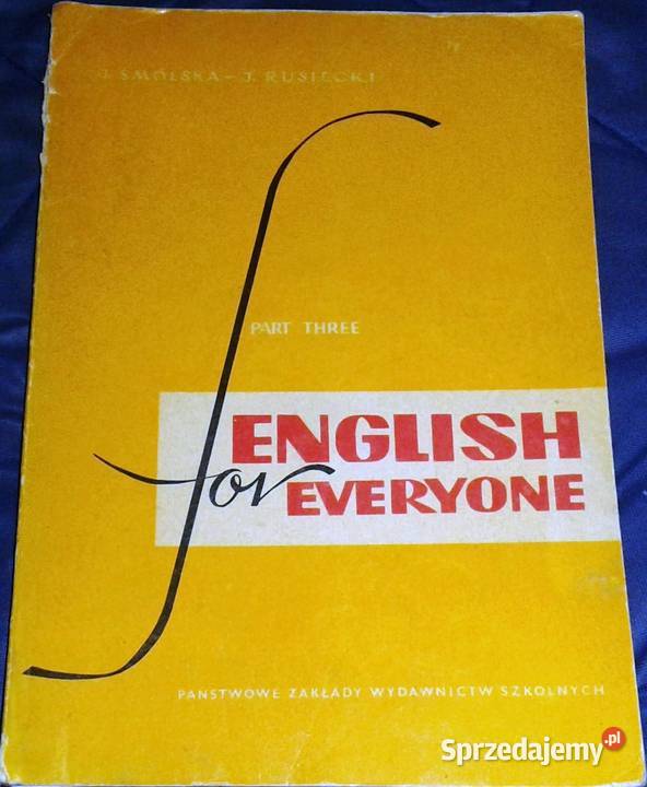 English for everyone part 3 J Smólska J Rusiecki lubelskie Chełm