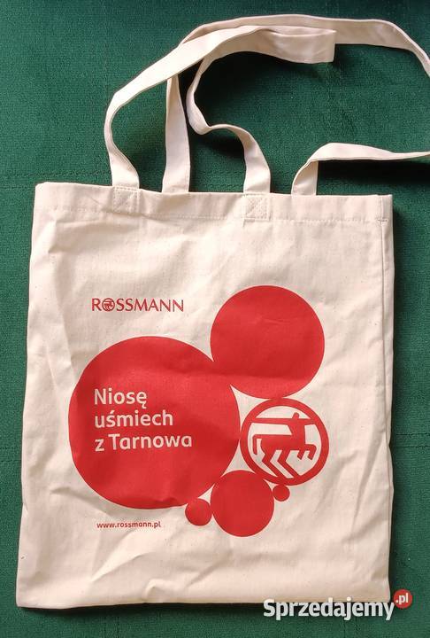 Zakupowa torba materiałowa Niosę twój uśmiech małopolskie Zbylitowska Góra