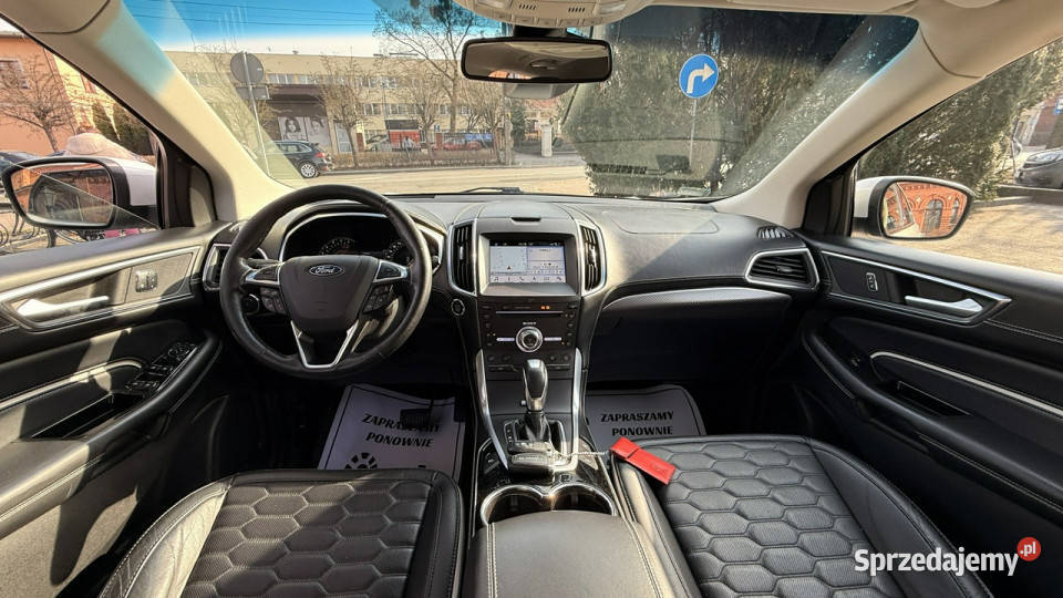 Ford EDGE Salon Polska 1 Właściciel Gwarancja relingi dachowe Sade Budy