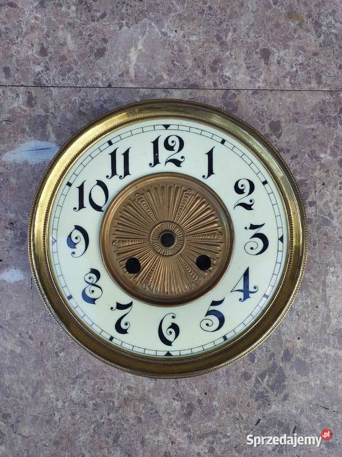 771 Tarcza zegara tzw porcelanka ecru ślązak 185 Antyki Tczew