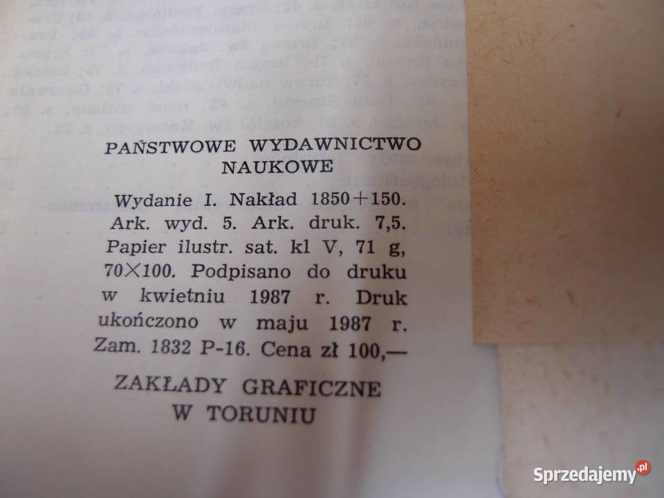 Toruń Nie Istniejący Zygmunt Kruszelnicki PWN sztuka, kultura i etnologia