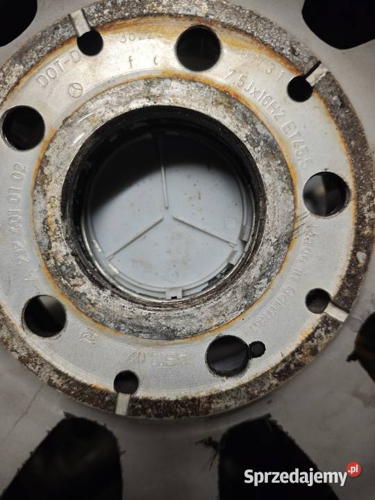 Alufelgi 16 Mercedes 5x112 ale i inne Audi BMW aluminiowe Krzeczyn Wielki