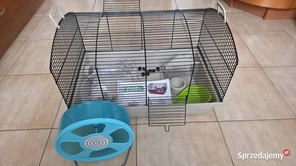 Klatka gryzonia z wyposażeniem mazowieckie Warszawa