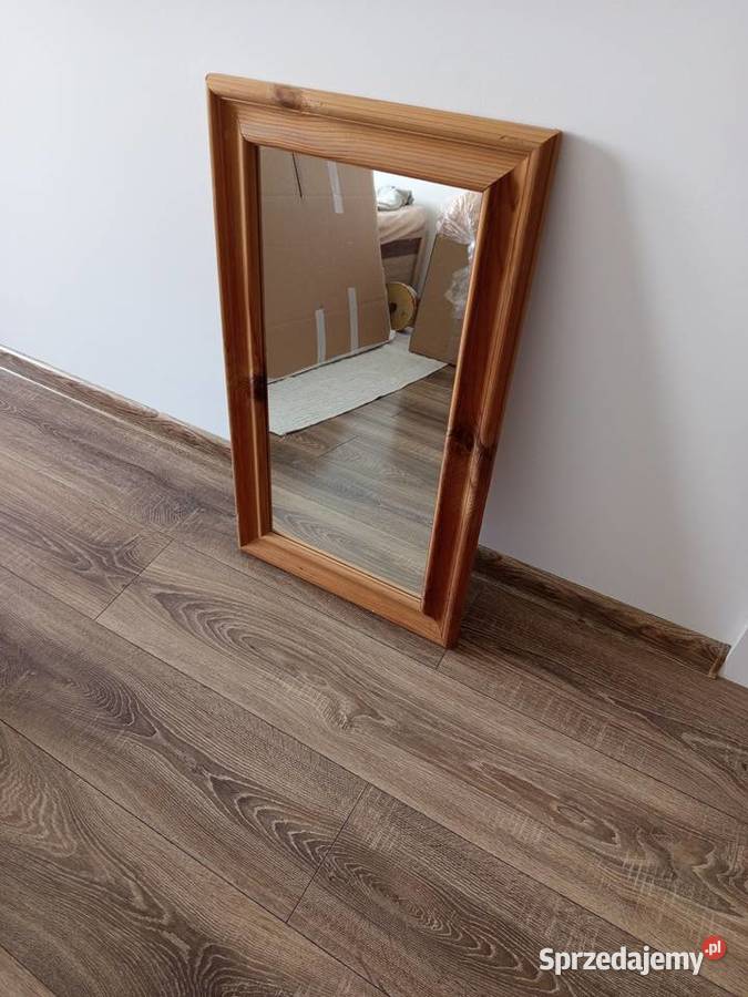 Lustro w dębowej ramie pomorskie Gdańsk