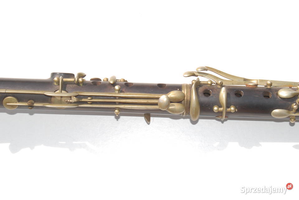Stary przedwojenny klarnet instrument unikat Cieszyn