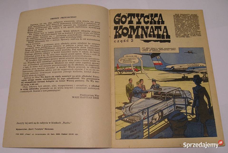 KAPITAN ŻBIK GOTYCKA KOMNATA 1971