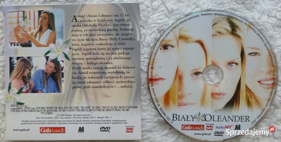 Film DVD Biały oleander dramat Warszawa sprzedam