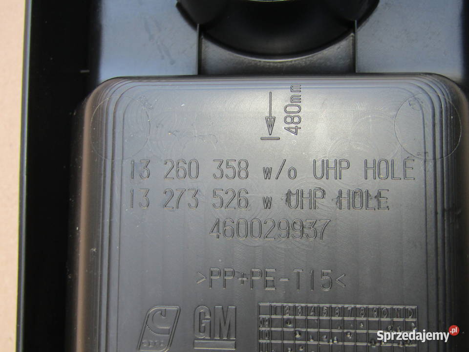 PODŁOKIETNIKTUNEL ŚRODKOWY OPEL MERIVA B 14 16V Mysłaków