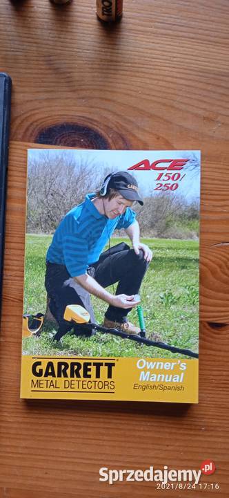 Płyta instruktażowa detektora metalu Garrett wielkopolskie Gniezno