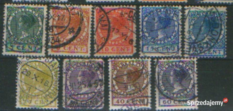 Zn Holandia Mi 151 2 4 6 9 61 3 kas 1924