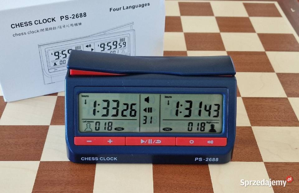 ACH Profesjonalny ZEGAR szachowy 2688 pomorskie Kowale