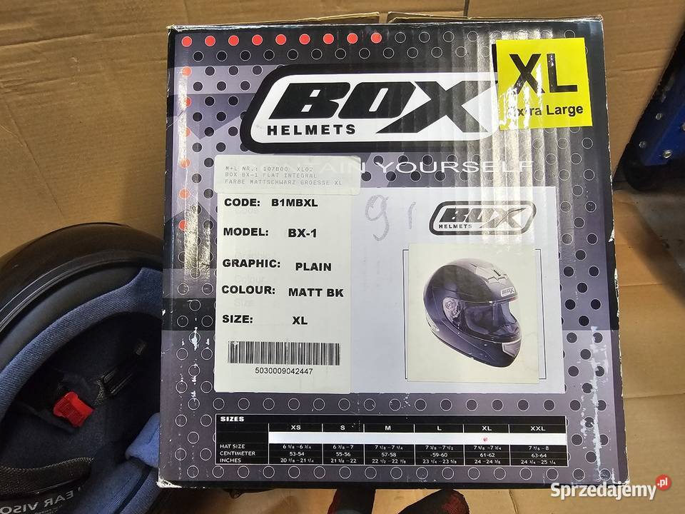 Kask motocyklowy XL BDX powystawowy nieużywany Jelenia Góra