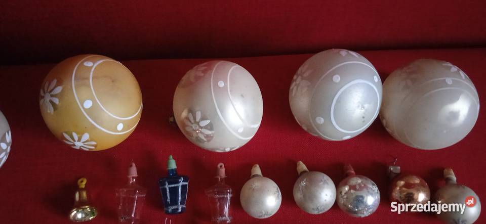 Ozdobny choinkowe z okresu PRLu Świdnica sprzedam