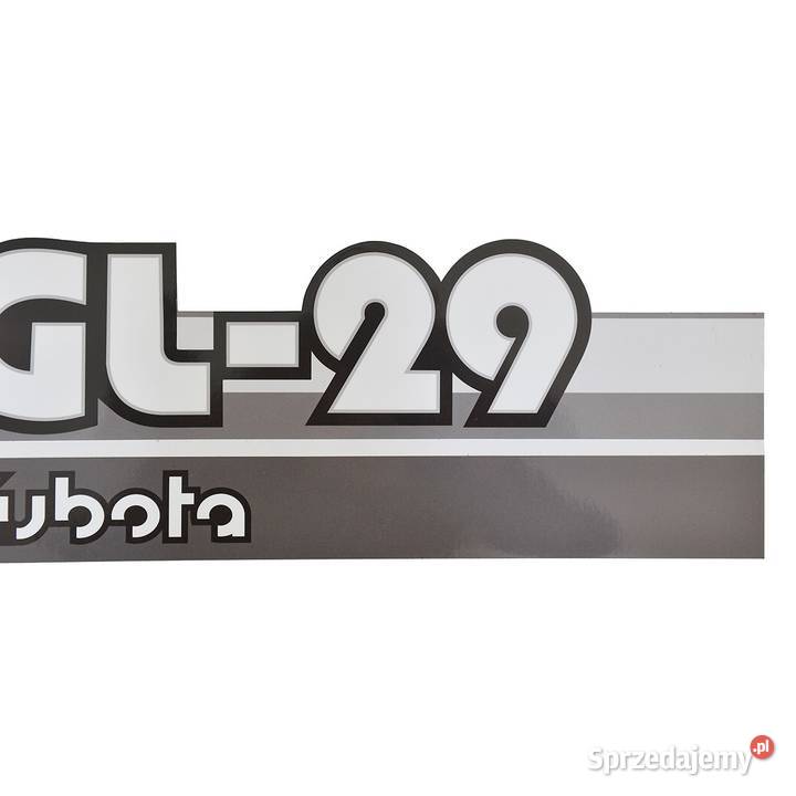 Naklejki Kubota GL29 Tajęcina