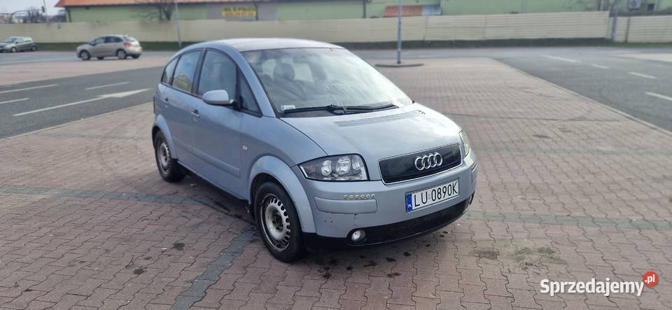Audi A2 16 Długie Opłaty Klimatyzacja Czujniki komputer pokładowy łódzkie Łódź sprzedam