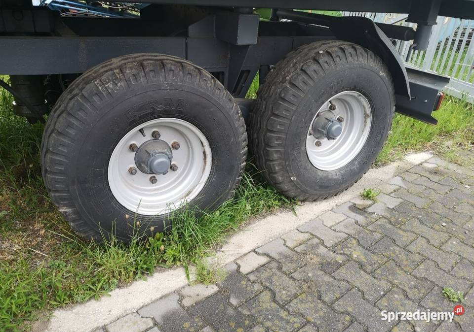 przyczepa rolnicza 8 ton trzystronny wywrot opolskie Mokra