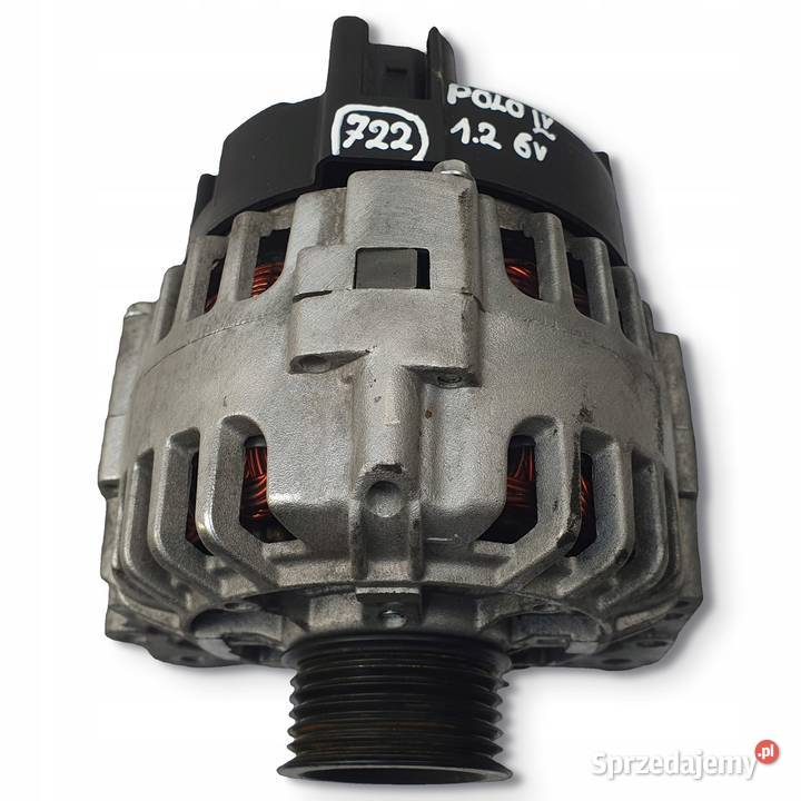 ALTERNATOR VW Polo IV 12 6V VALEO Układ elektryczny silnika Chełm