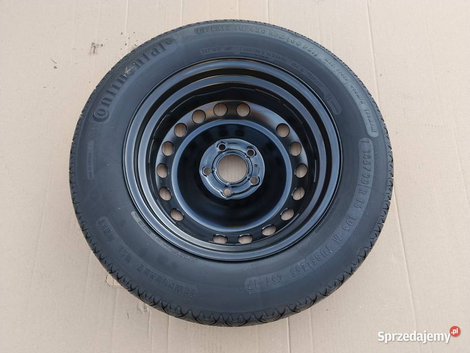 Koło dojazdowe NISSAN QASHQAI I J10 II J11 R16