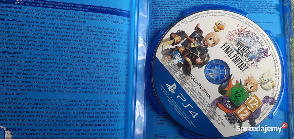 World of Final Fantasy Play Station 4 wersja dla dzieci Kraków