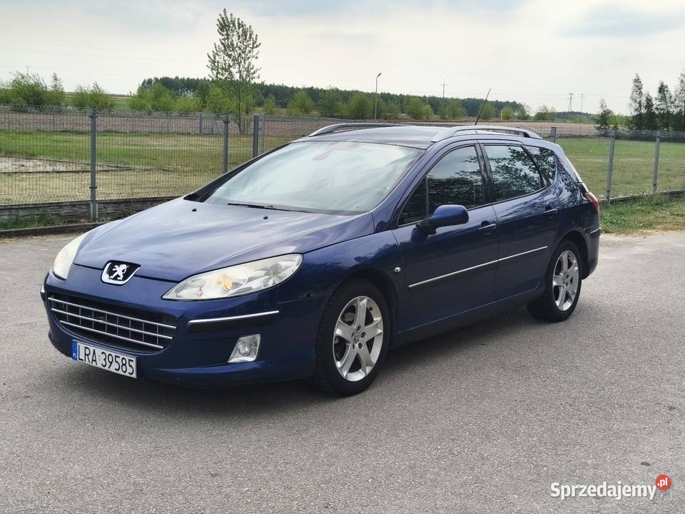 Peugeot 407 SW 20 HDI 244 przebiegu 244000km 407 Łuków