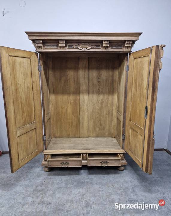 Piękna Orzechowa Szafa Eklektyczna AntykiMarki Meble mazowieckie