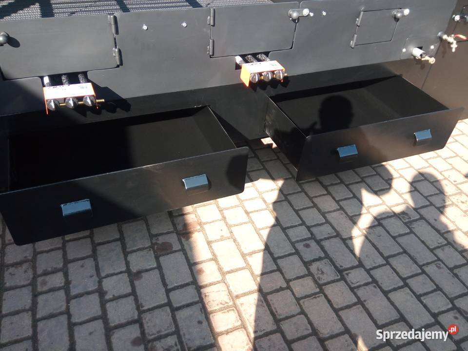 Gastronomiczny grill cateringowy gazowy węglowy Damasławek