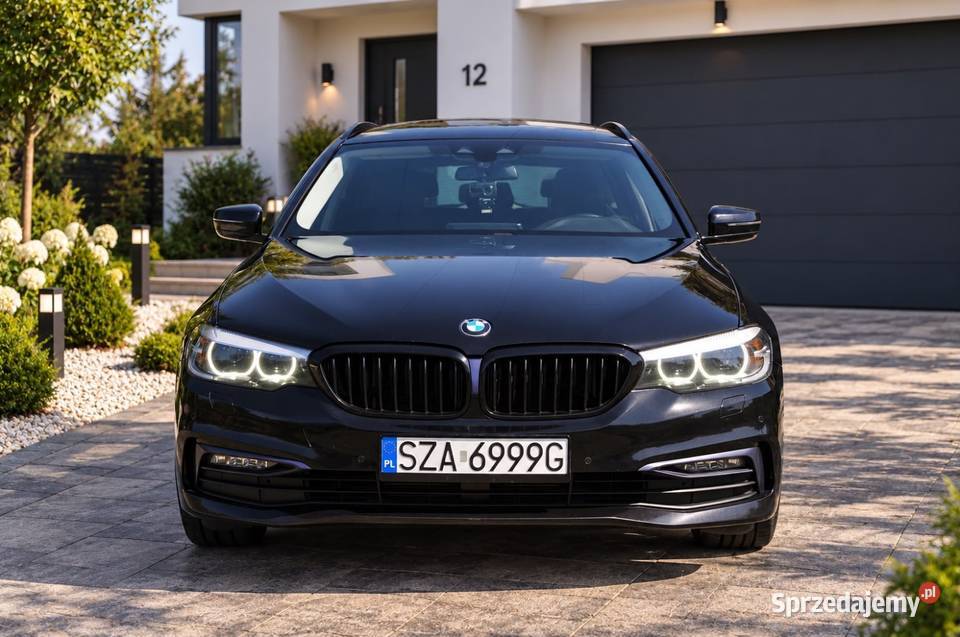 BMW Seria 5 520d Touring Sport Line czujnik deszczu Zawiercie sprzedam