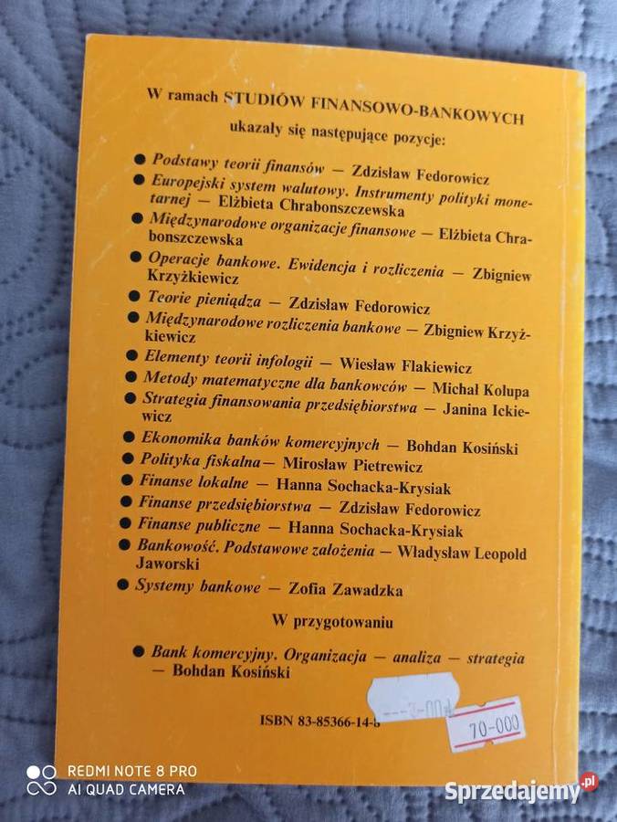 POLITYKA PIENIĘŻNA ZFedorowicz mazowieckie Warszawa