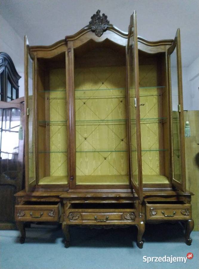 Witryna serwantka dębowa Francja podlaskie