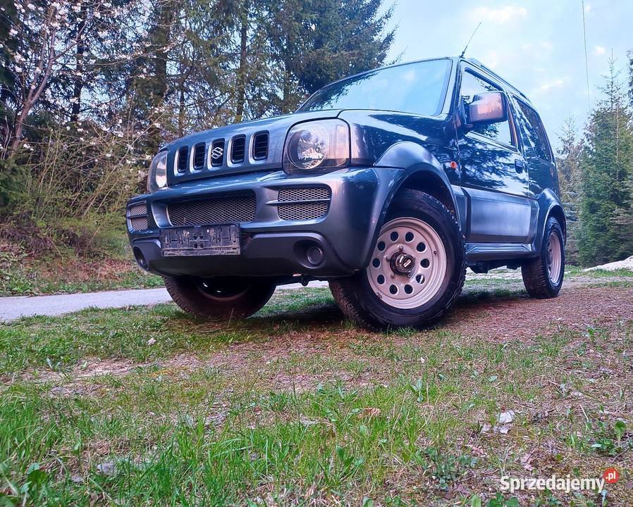 Ładny nie zgnity Suzuki Jimny 13 benzyna 4x4 Domaradz