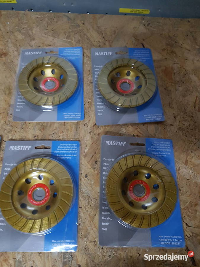 TARCZA DO SZLIFOWANIA BETONU 125 mm TURBO sprzedam