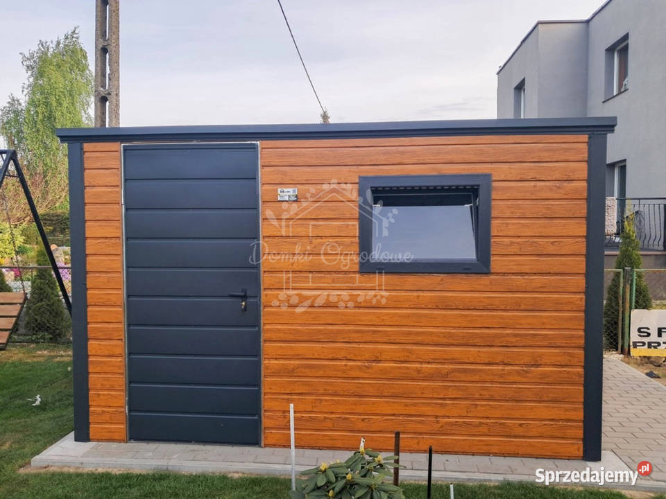 Schowek domek ogrodowy 3x2m drzwi okno