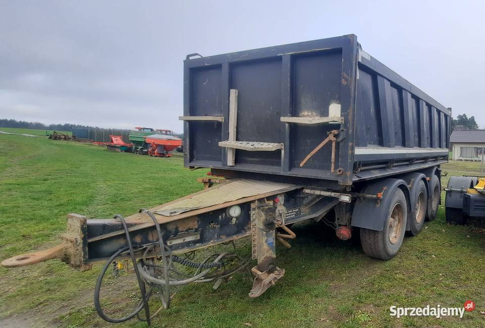 Przyczepa tridem Skibicki 176t 3 x wywrot Jastrowie