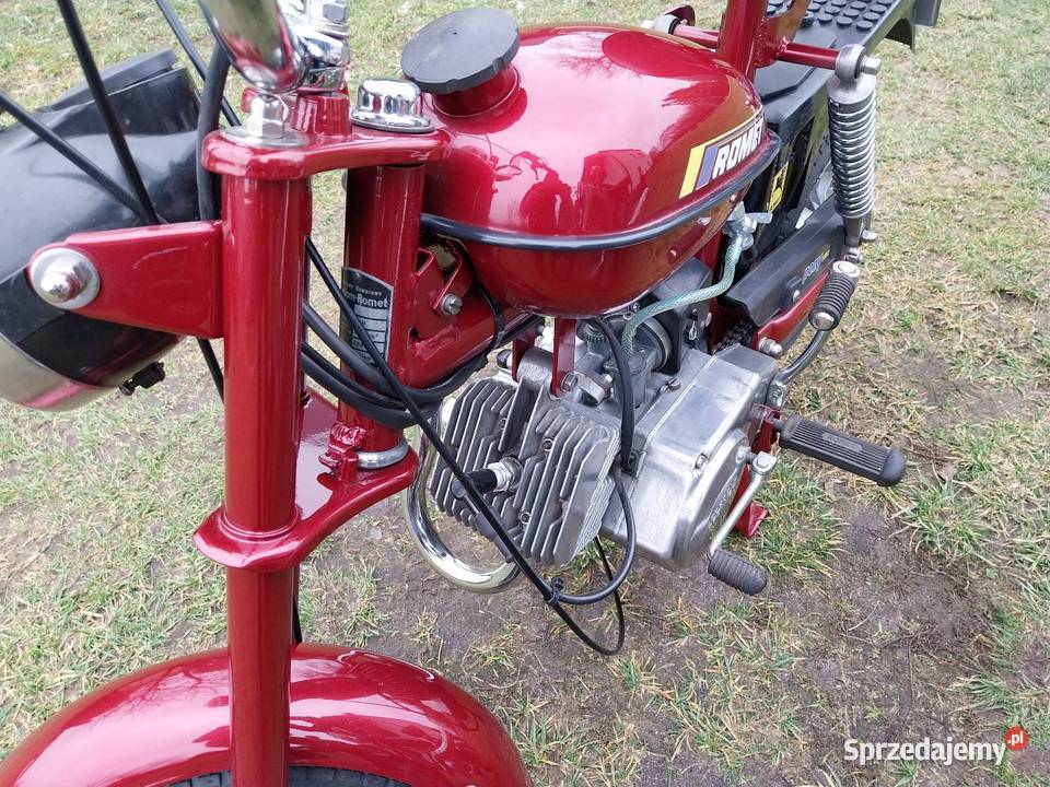 Motorynka Romet Pony M2 projekt film 1km lubelskie Wola Gułowska sprzedam