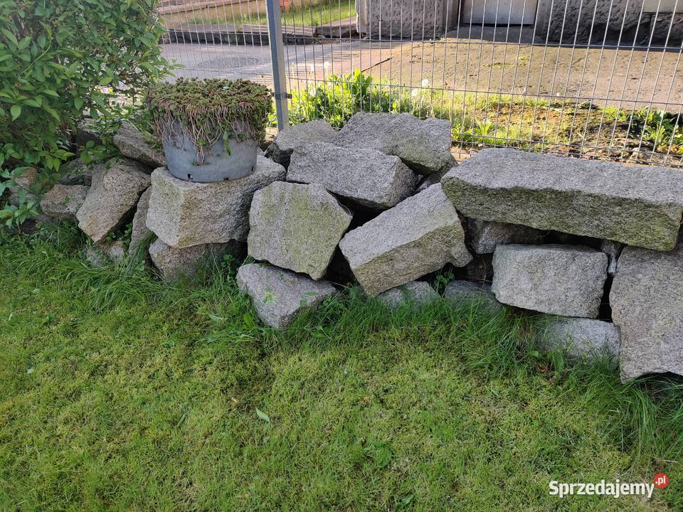 Sprzedam kamień naturalny murowy granitowy duży Budowa sprzedam