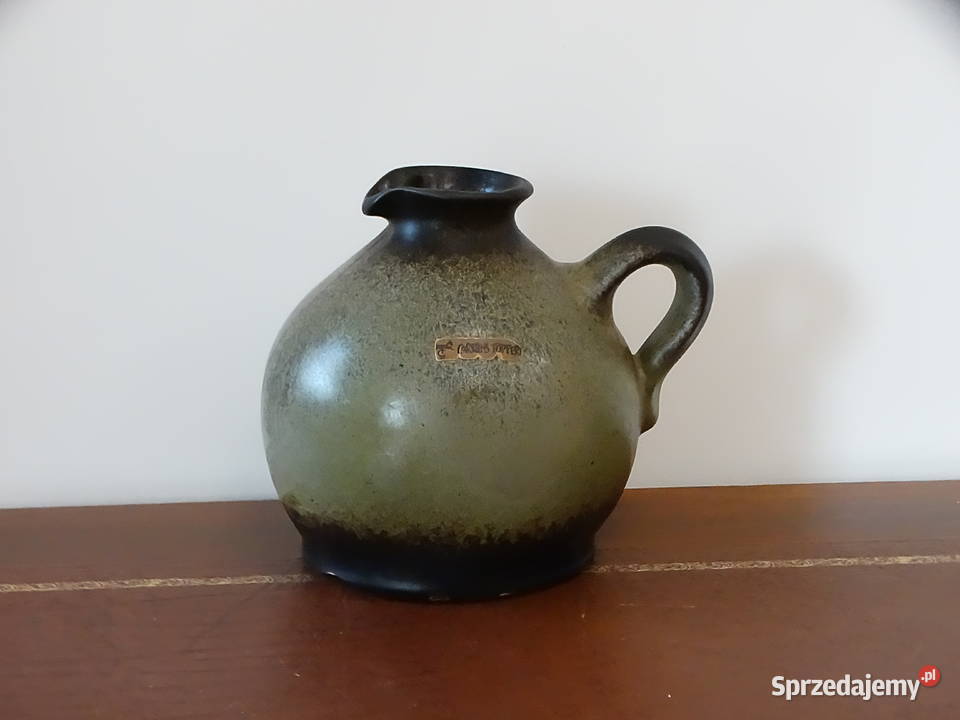 Wazon dzban ceramiczny Carstens Tpferrei vintage Biłgoraj